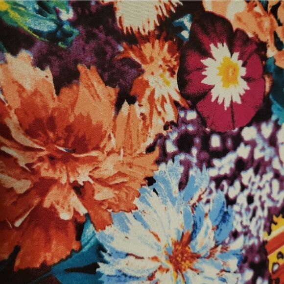 Tianna B. Stripes & Floral Tank Top Maxi Dress, Size M - Picture 7 of 10